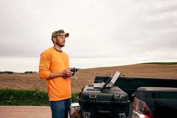 Fly Drone Legaly over the Farm with Taranis