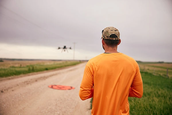 Fly Drone Legaly over the Farm with Taranis